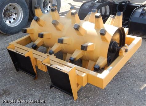 sheepsfoot roller for skid steer|towable sheepsfoot roller for sale.